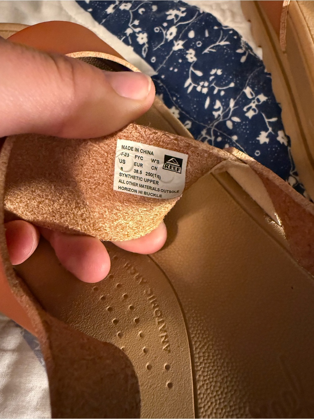 Reef Women's Orange Double-Strap Slingback Sandals - Picture 3 of 5